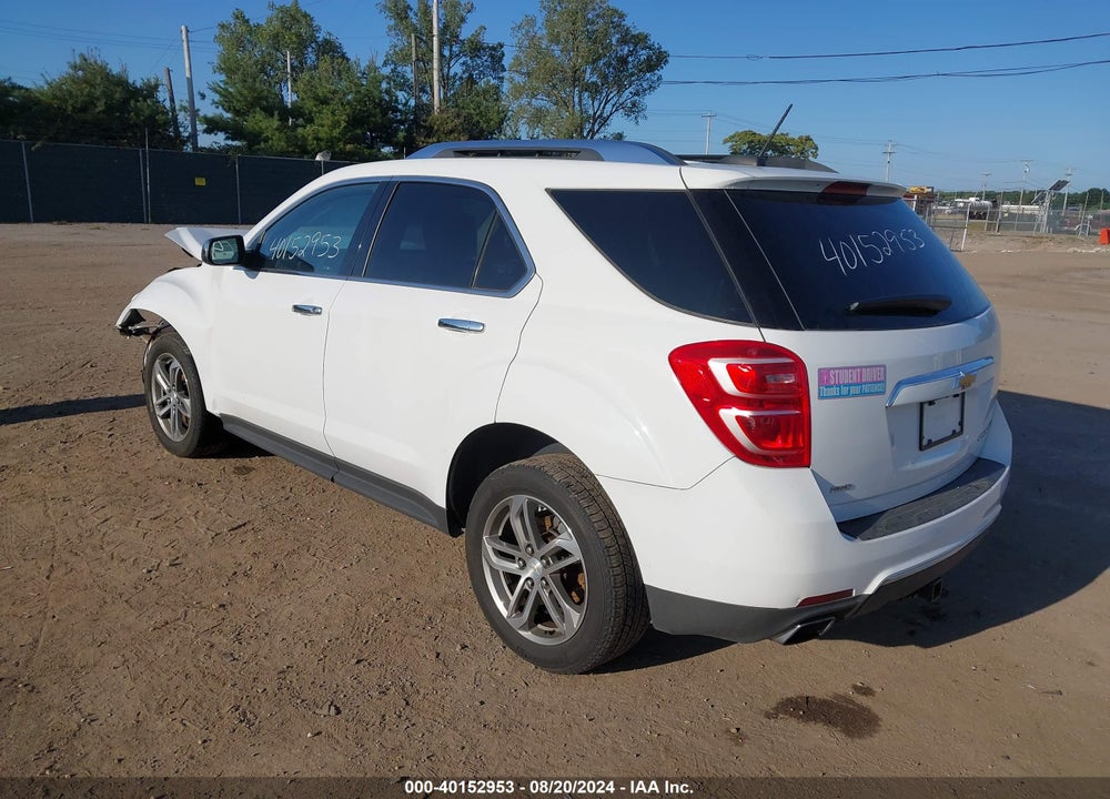 2016 CHEVROLET EQUINOX LTZ VIN: 2GNFLGE39G6212966