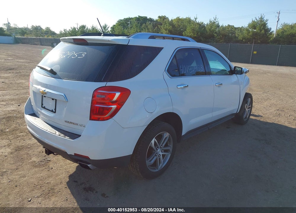 2016 CHEVROLET EQUINOX LTZ VIN: 2GNFLGE39G6212966