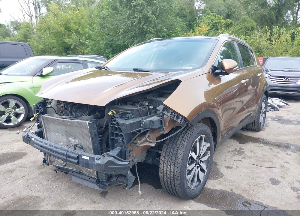 2017 KIA SPORTAGE EX VIN: KNDPN3AC7H7237100