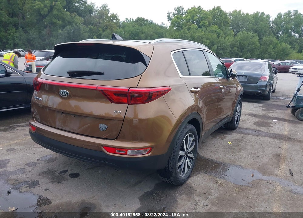 2017 KIA SPORTAGE EX VIN: KNDPN3AC7H7237100