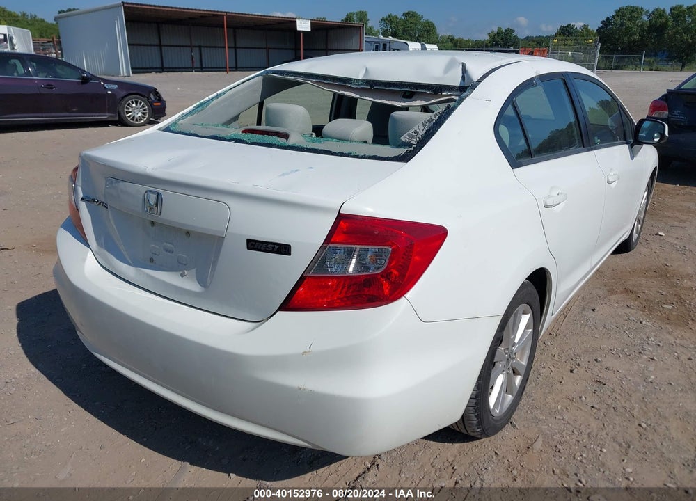 2012 HONDA CIVIC EX VIN: 19XFB2F87CE102565