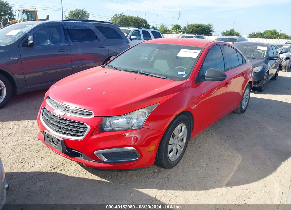 2015 CHEVROLET CRUZE LS AUTO VIN: 1G1PA5SH1F7155449