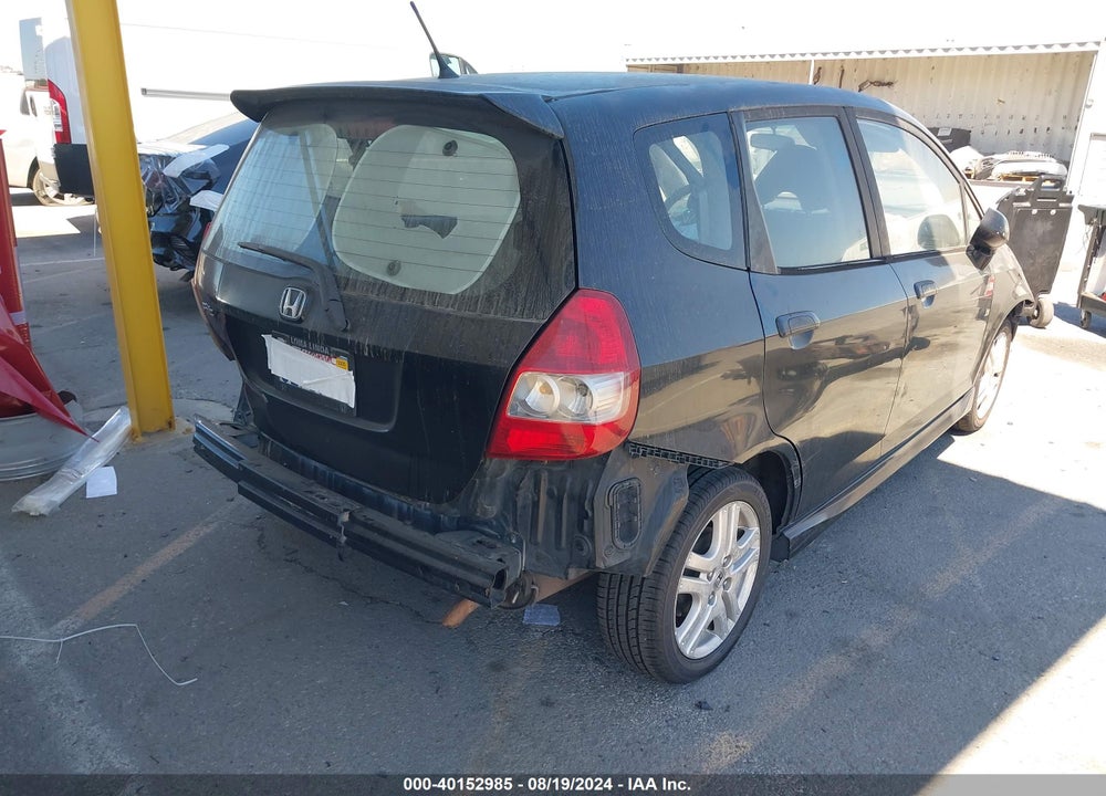2007 HONDA FIT VIN: JHMGD38627S010331