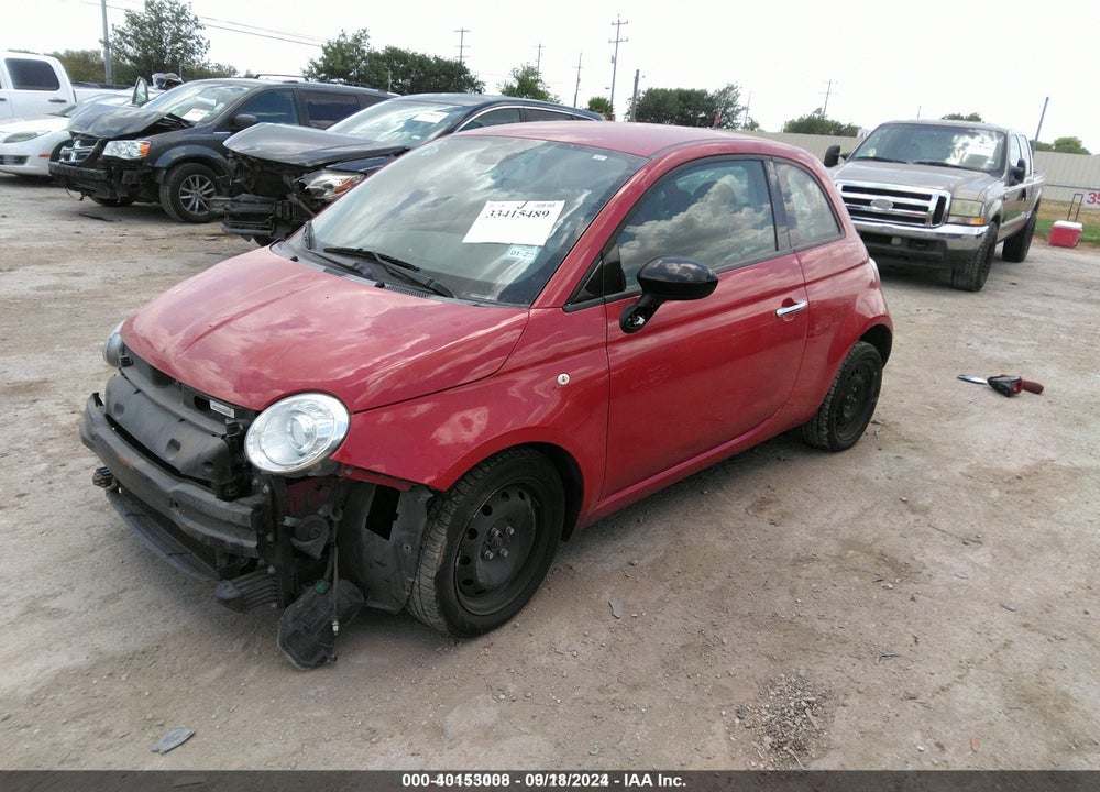 2013 FIAT 500 POP VIN: 3C3CFFAR0DT752208