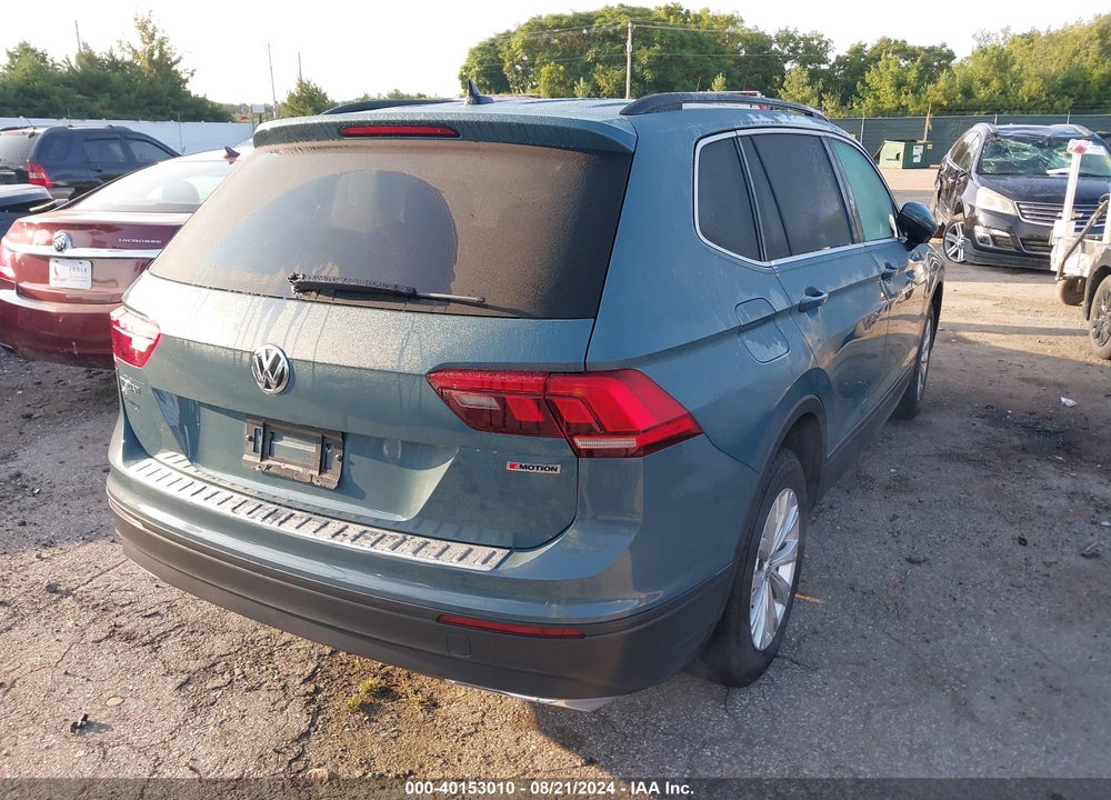2019 VOLKSWAGEN TIGUAN 2.0T SE/2.0T SEL/2.0T SEL R-LINE/2.0T SEL R-LINE BLACK VIN: 3VV2B7AX4KM104158