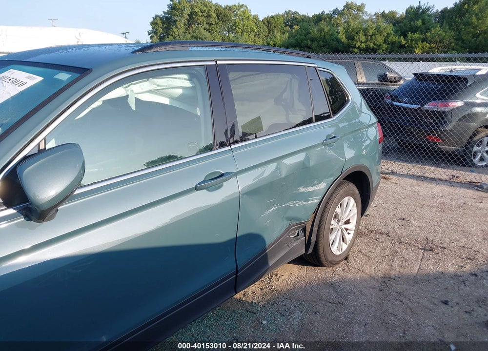 2019 VOLKSWAGEN TIGUAN 2.0T SE/2.0T SEL/2.0T SEL R-LINE/2.0T SEL R-LINE BLACK VIN: 3VV2B7AX4KM104158