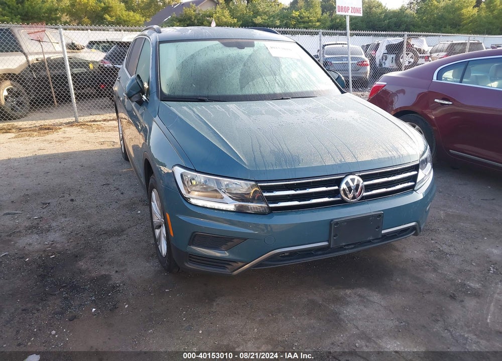 2019 VOLKSWAGEN TIGUAN 2.0T SE/2.0T SEL/2.0T SEL R-LINE/2.0T SEL R-LINE BLACK VIN: 3VV2B7AX4KM104158