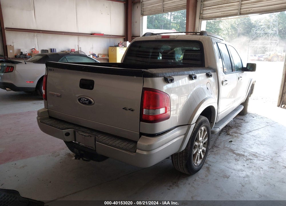 2007 FORD EXPLORER SPORT TRAC LIMITED VIN: 1FMEU53K87UA28292