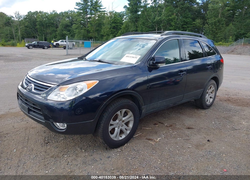 2012 HYUNDAI VERACRUZ GLS VIN: KM8NUDCC3CU186987