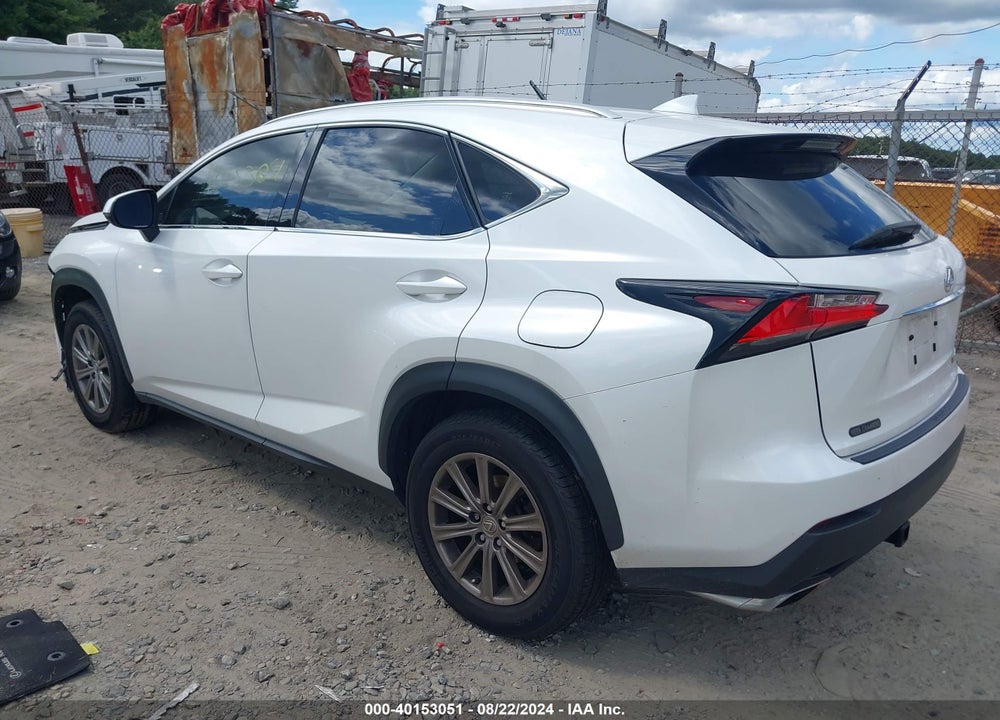 2017 LEXUS NX 200T VIN: JTJBARBZ1H2146054