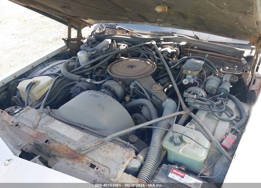 1984 CADILLAC FLEETWOOD BROUGHAM VIN: 1G6AW6988E9081172