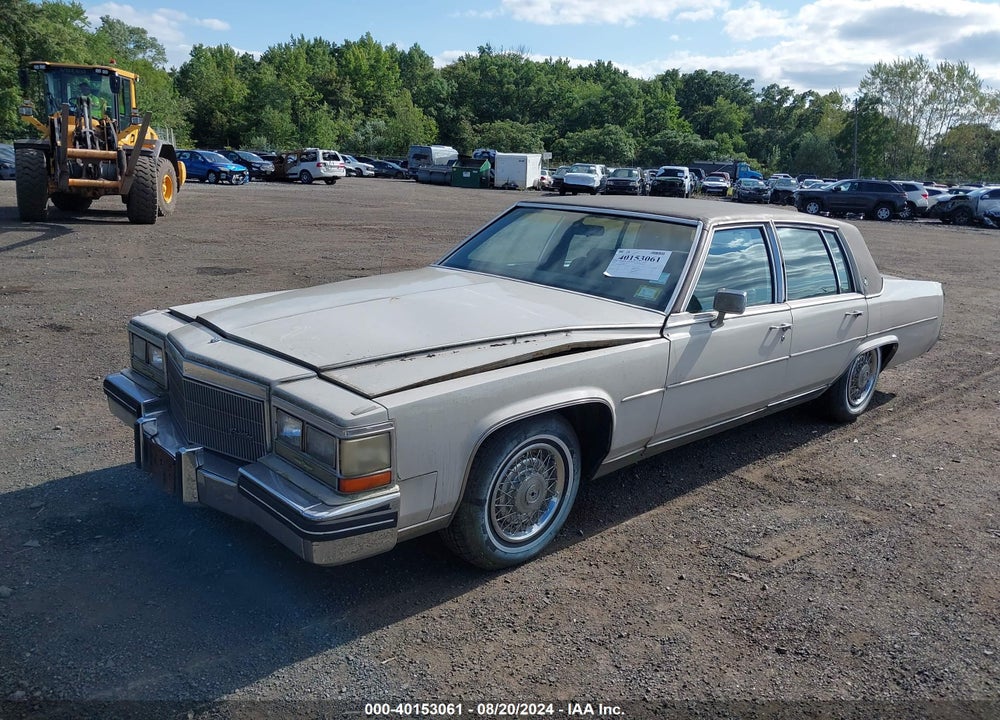 1984 CADILLAC FLEETWOOD BROUGHAM VIN: 1G6AW6988E9081172