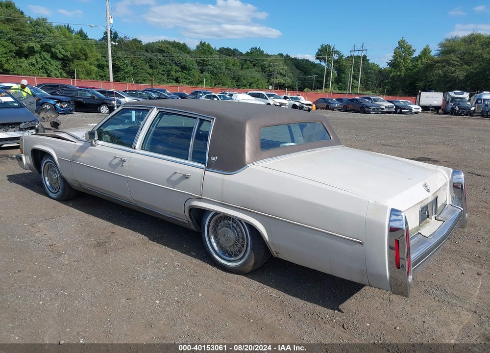 1984 CADILLAC FLEETWOOD BROUGHAM VIN: 1G6AW6988E9081172