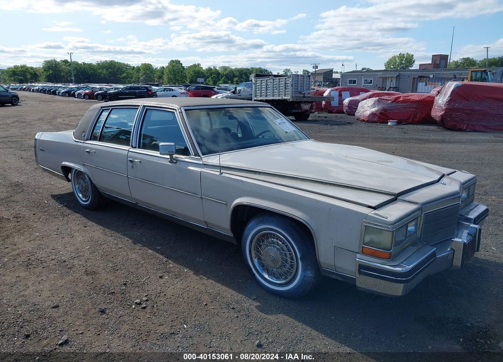 1984 CADILLAC FLEETWOOD BROUGHAM VIN: 1G6AW6988E9081172