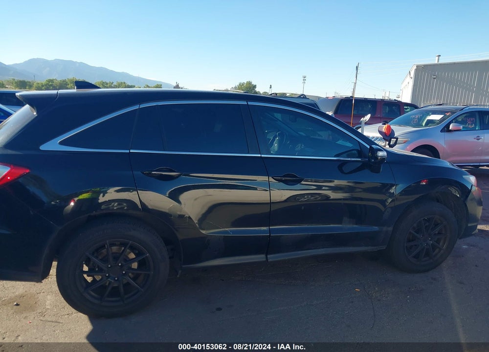 2016 ACURA RDX TECHNOLOGY   WATCH PLUS PACKAGES/TECHNOLOGY PACKAGE VIN: 5J8TB4H5XGL003691