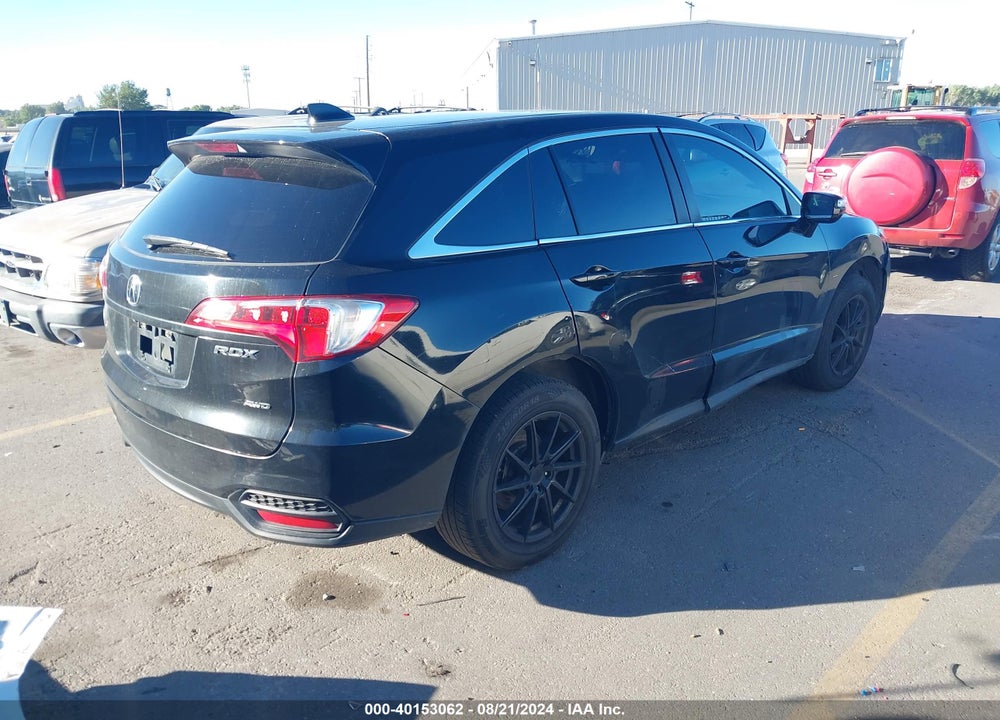 2016 ACURA RDX TECHNOLOGY   WATCH PLUS PACKAGES/TECHNOLOGY PACKAGE VIN: 5J8TB4H5XGL003691