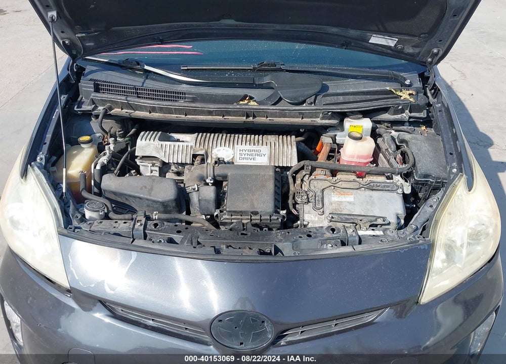 2012 TOYOTA PRIUS THREE VIN: JTDKN3DU8C1607030