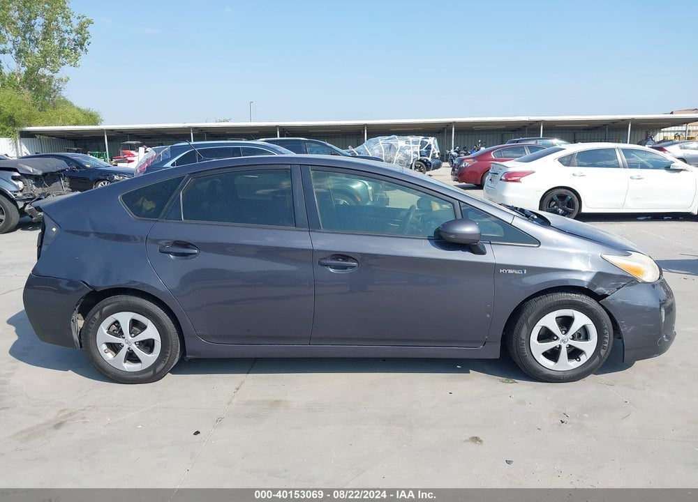 2012 TOYOTA PRIUS THREE VIN: JTDKN3DU8C1607030