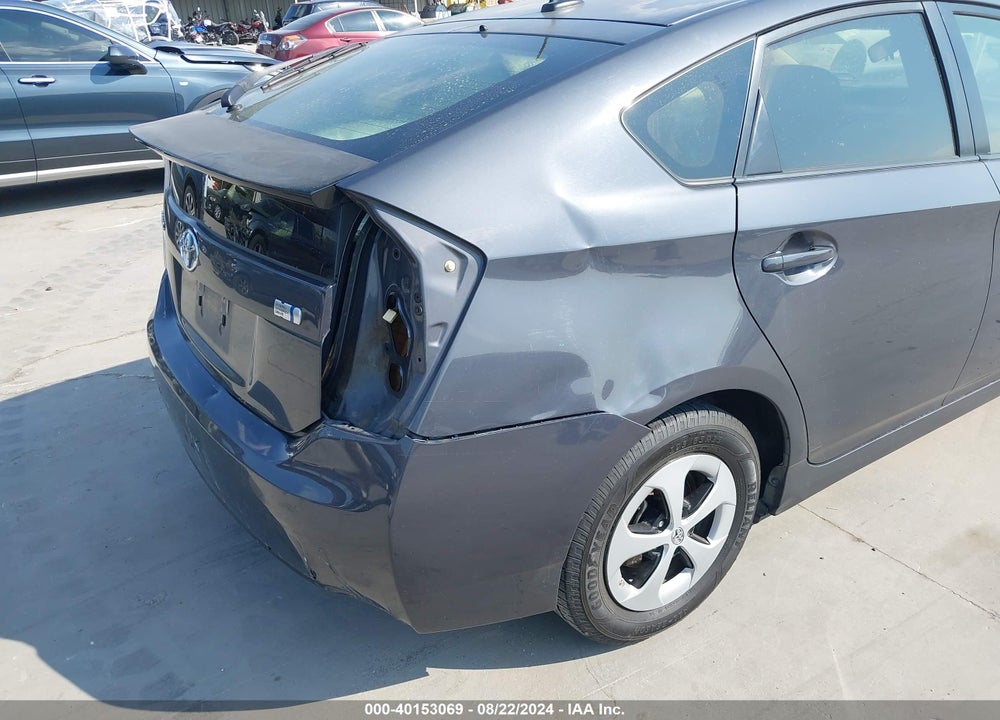 2012 TOYOTA PRIUS THREE VIN: JTDKN3DU8C1607030