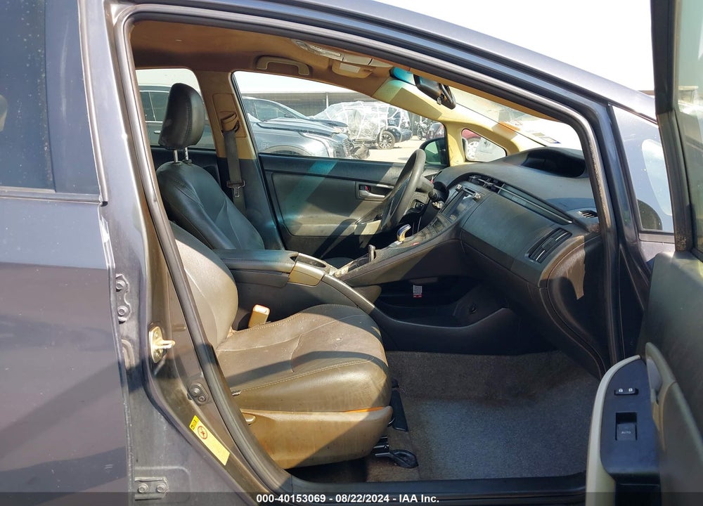 2012 TOYOTA PRIUS THREE VIN: JTDKN3DU8C1607030