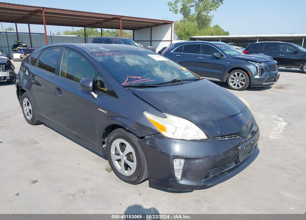 2012 TOYOTA PRIUS THREE VIN: JTDKN3DU8C1607030