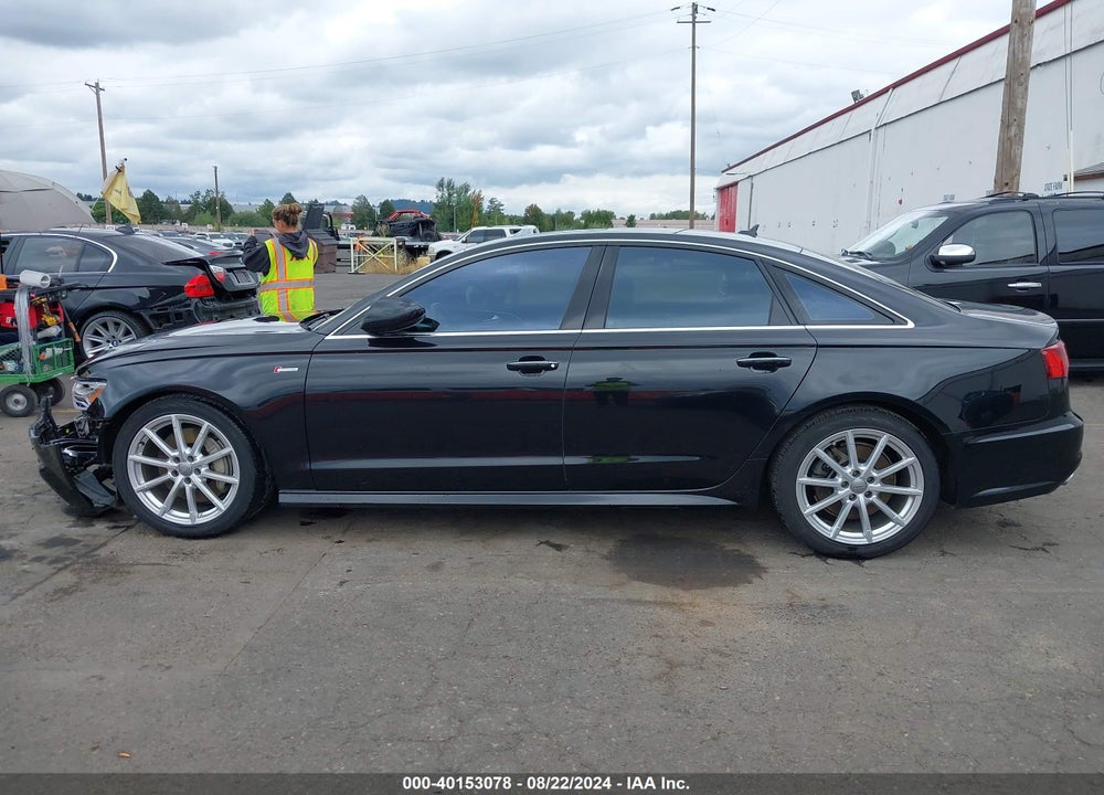 2017 AUDI A6 PREMIUM PLUS VIN: WAUF2AFCXHN100937