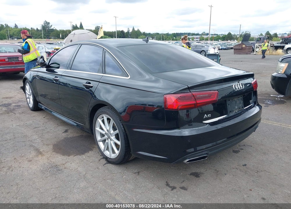 2017 AUDI A6 PREMIUM PLUS VIN: WAUF2AFCXHN100937