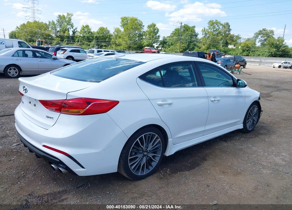 2017 HYUNDAI ELANTRA SPORT VIN: KMHD04LB1HU353238