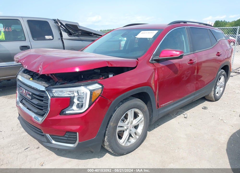 2022 GMC TERRAIN FWD SLE VIN: 3GKALMEV3NL125256