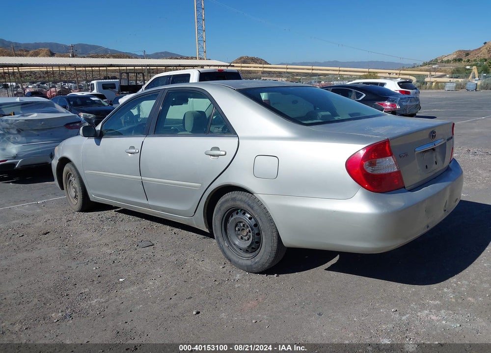 2004 TOYOTA CAMRY LE VIN: 4T1BE32K64U833290