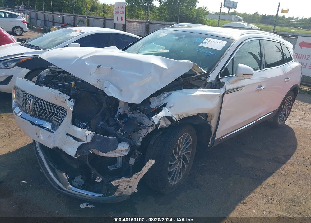 2020 LINCOLN NAUTILUS RESERVE VIN: 2LMPJ6K98LBL04383