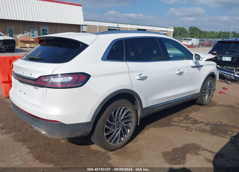 2020 LINCOLN NAUTILUS RESERVE VIN: 2LMPJ6K98LBL04383