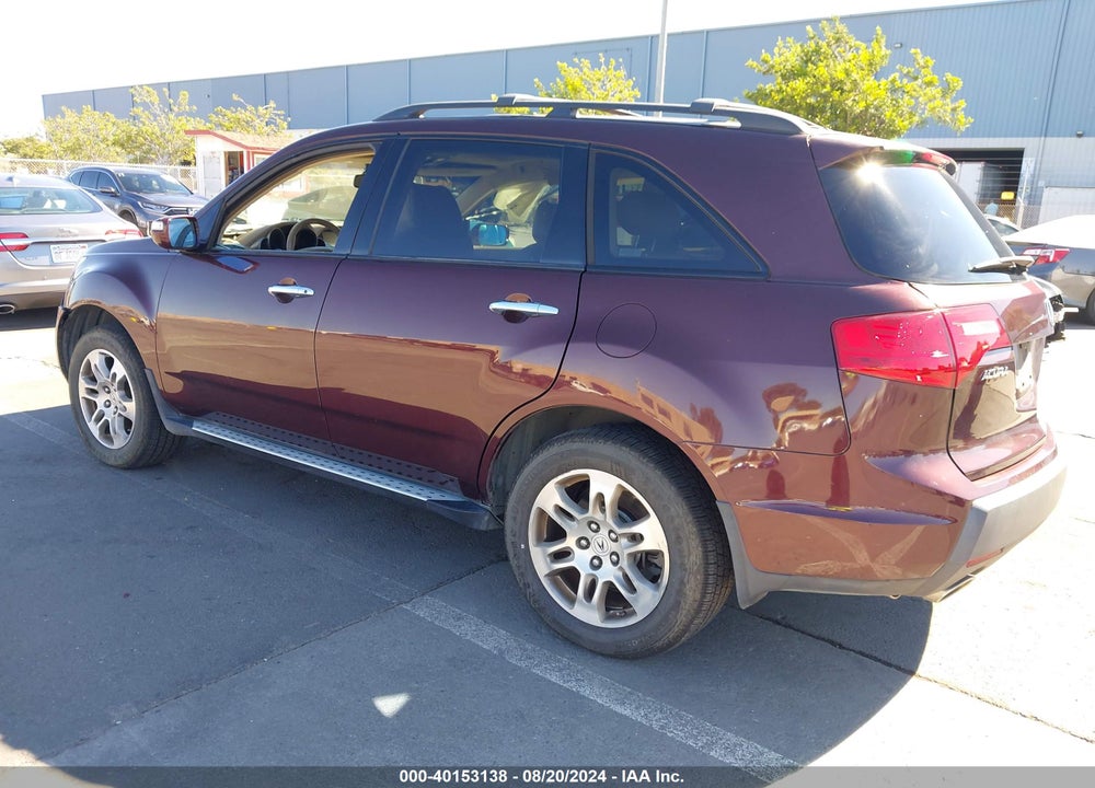 2009 ACURA MDX TECHNOLOGY PACKAGE VIN: 2HNYD28609H528829