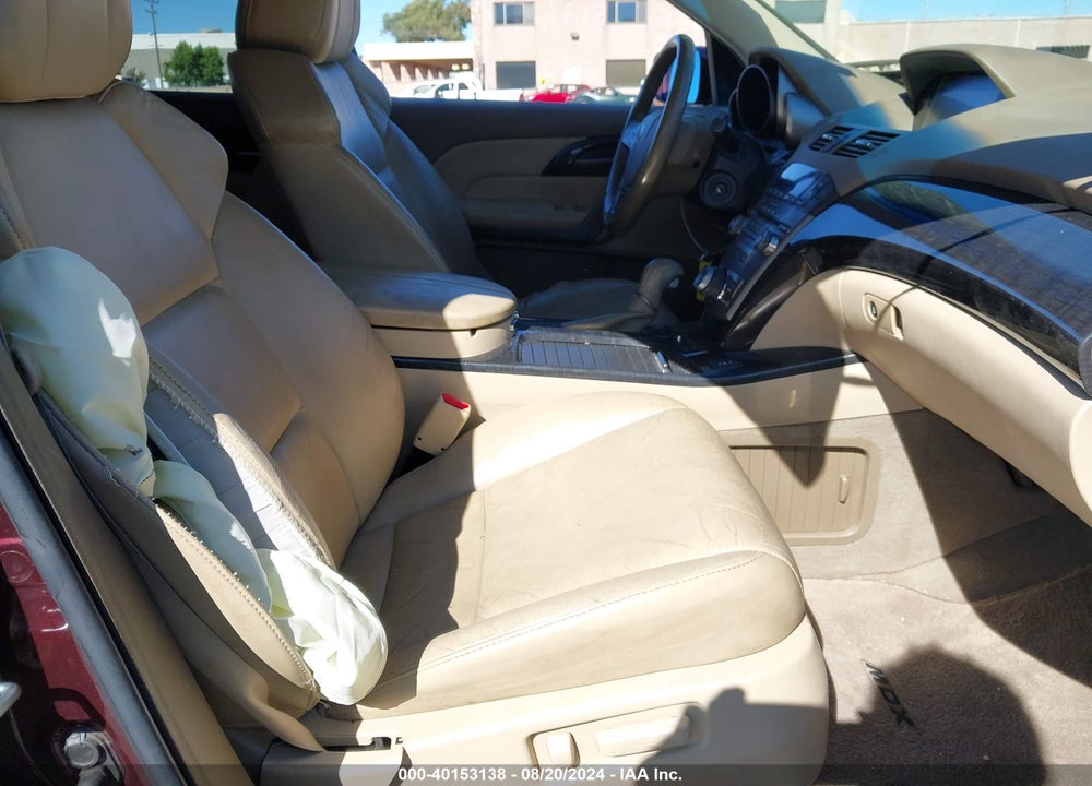 2009 ACURA MDX TECHNOLOGY PACKAGE VIN: 2HNYD28609H528829