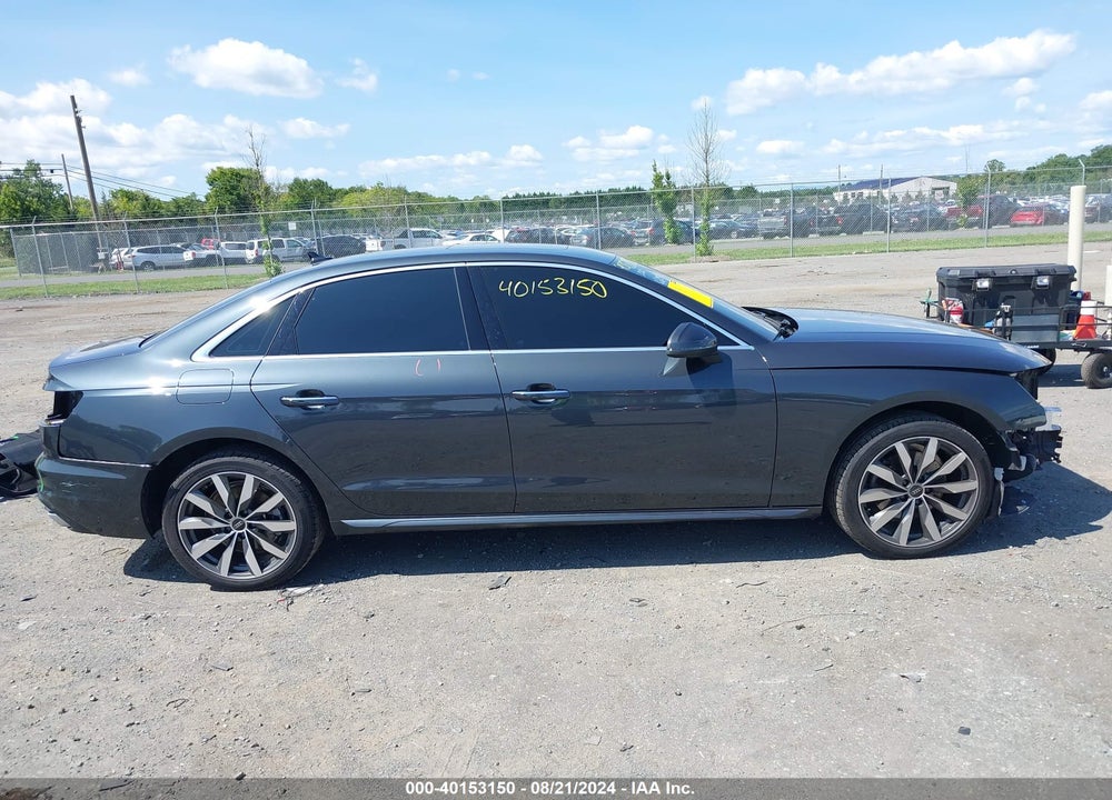 2023 AUDI A4 PREMIUM PLUS 40 TFSI QUATTRO S TRONIC VIN: WAUBBAF47PN023160