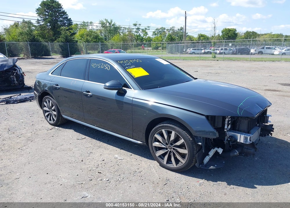 2023 AUDI A4 PREMIUM PLUS 40 TFSI QUATTRO S TRONIC VIN: WAUBBAF47PN023160