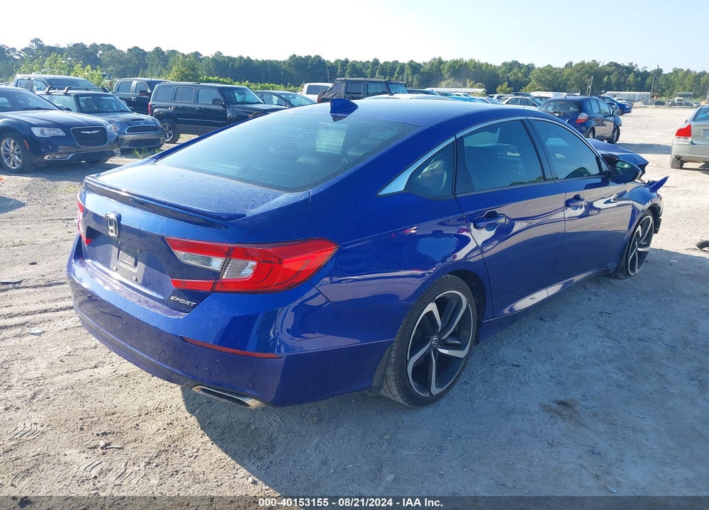 2018 HONDA ACCORD SPORT VIN: 1HGCV1F34JA179226