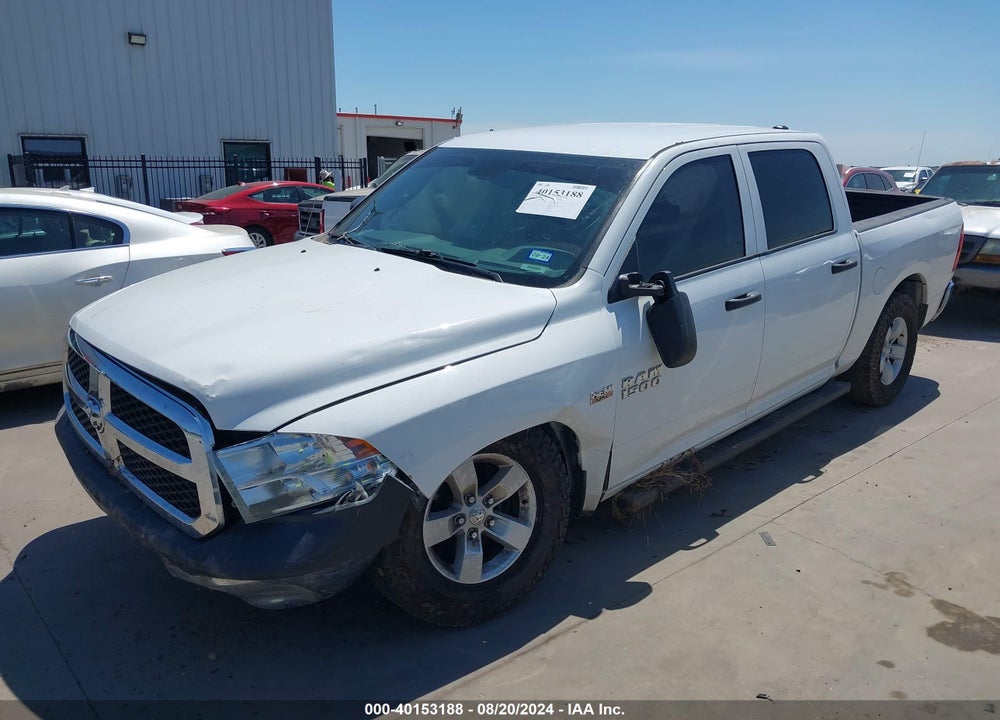 2018 RAM 1500 TRADESMAN 4X2 5'7 BOX VIN: 1C6RR6KT5JS295245