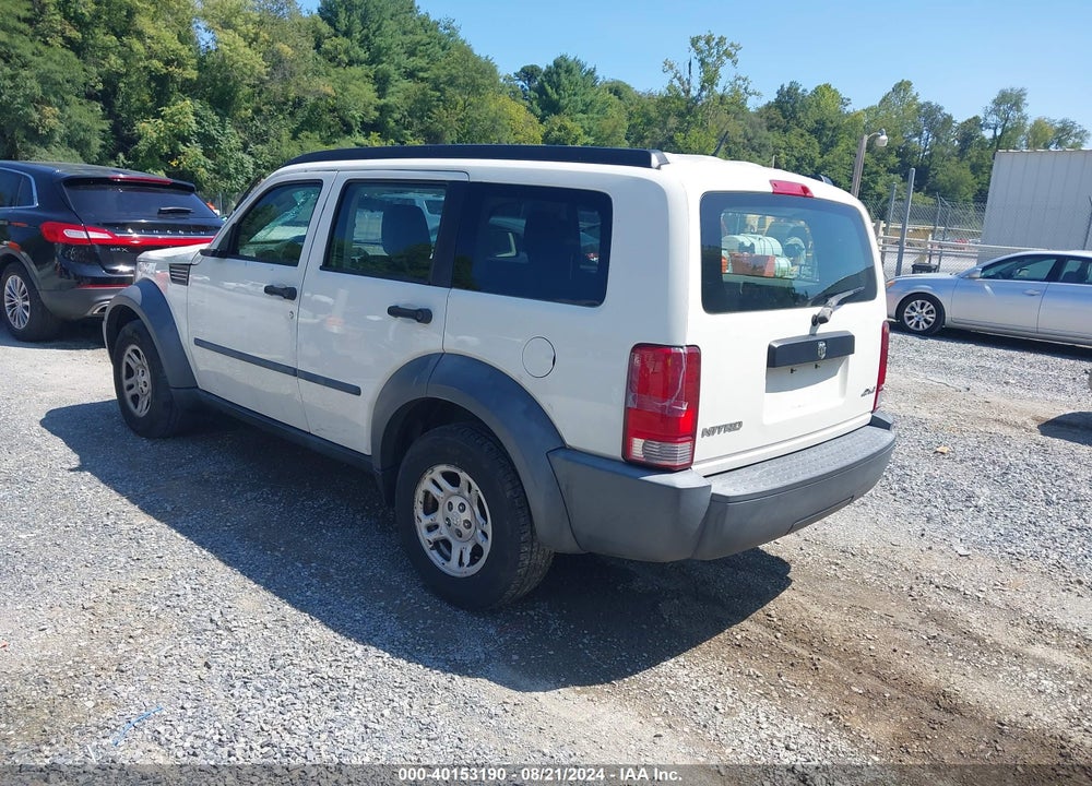 2008 DODGE NITRO SXT VIN: 1D8GU28K08W108424