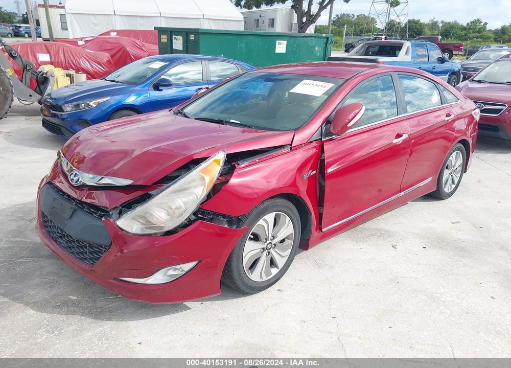 2013 HYUNDAI SONATA HYBRID LIMITED VIN: KMHEC4A43DA084011