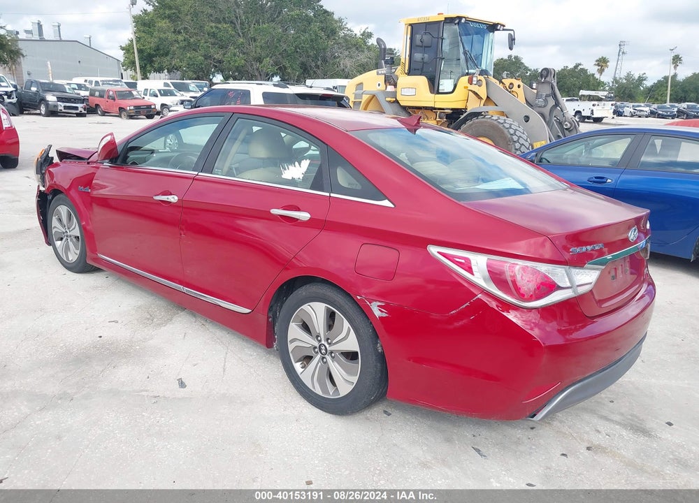 2013 HYUNDAI SONATA HYBRID LIMITED VIN: KMHEC4A43DA084011