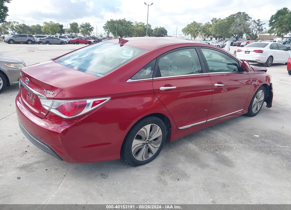 2013 HYUNDAI SONATA HYBRID LIMITED VIN: KMHEC4A43DA084011