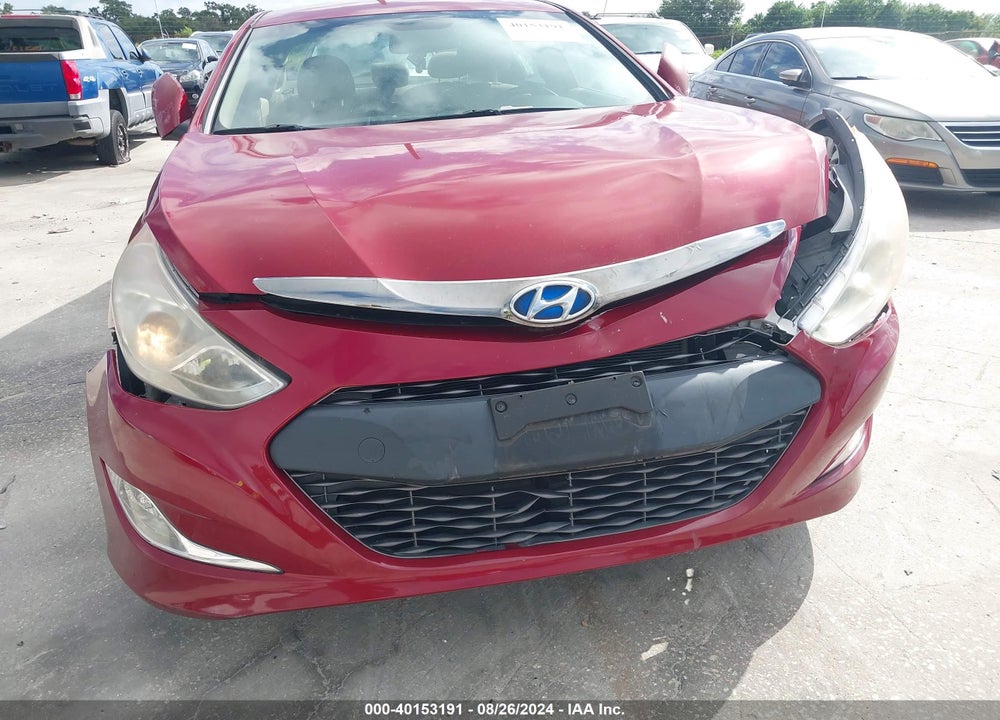 2013 HYUNDAI SONATA HYBRID LIMITED VIN: KMHEC4A43DA084011