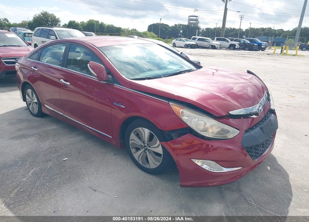 2013 HYUNDAI SONATA HYBRID LIMITED VIN: KMHEC4A43DA084011