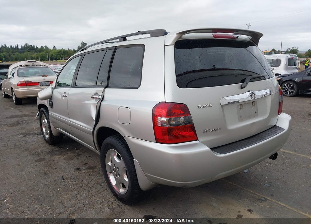 2006 TOYOTA HIGHLANDER SPORT V6 VIN: JTEEP21A160172577