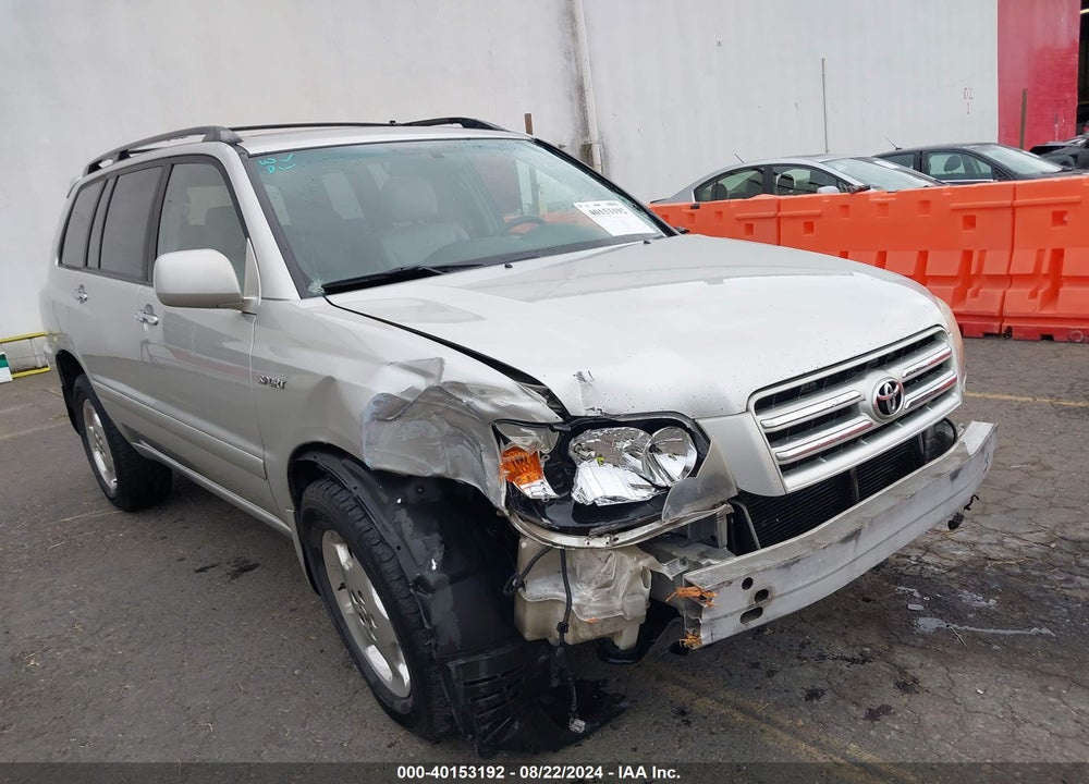2006 TOYOTA HIGHLANDER SPORT V6 VIN: JTEEP21A160172577
