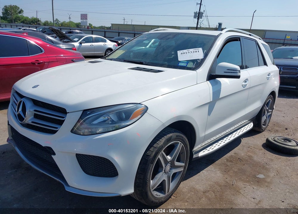 2016 MERCEDES-BENZ GLE 350 VIN: 4JGDA5JB9GA664454
