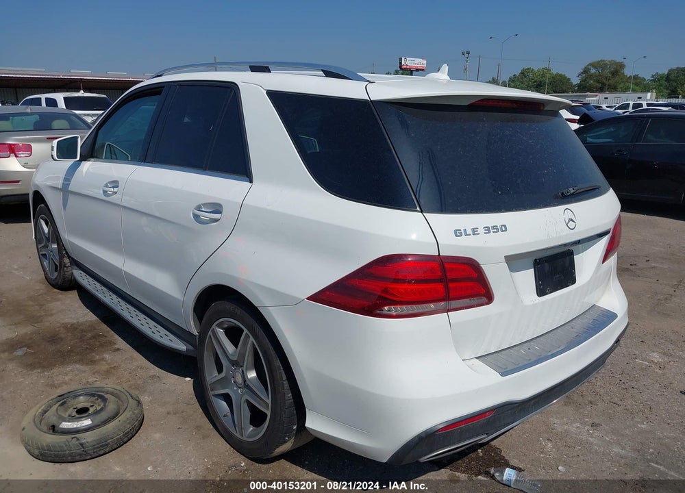 2016 MERCEDES-BENZ GLE 350 VIN: 4JGDA5JB9GA664454