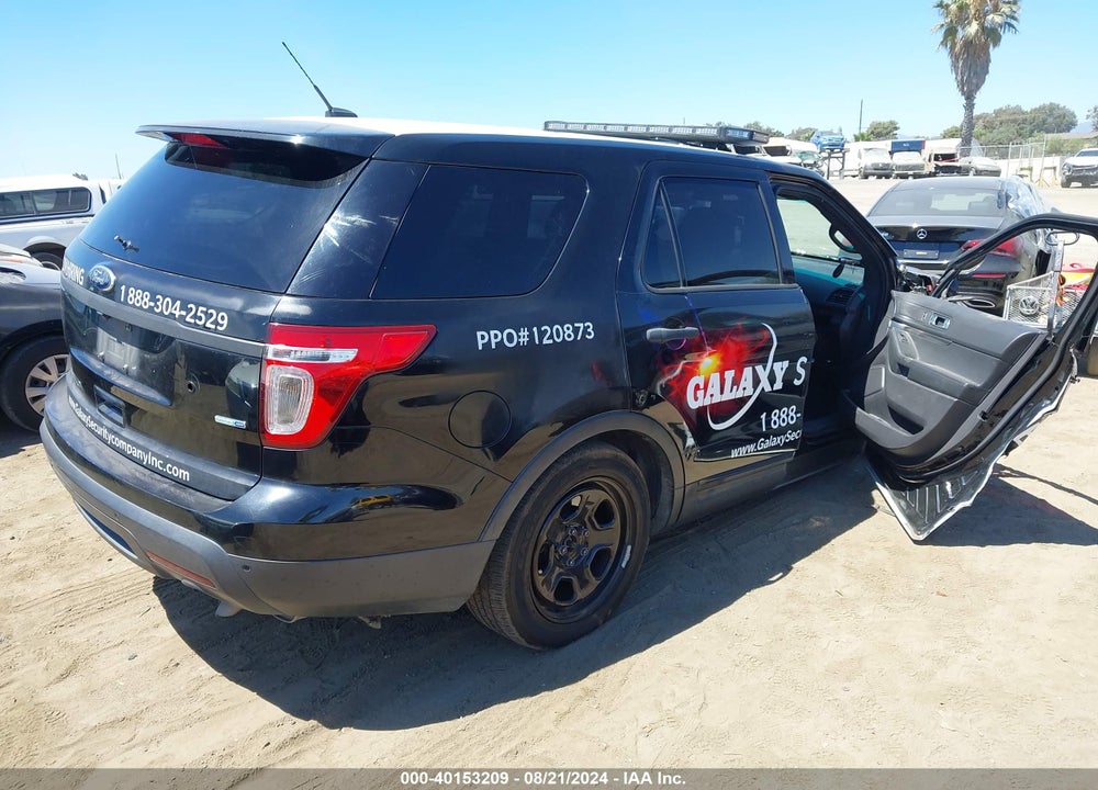 2015 FORD UTILITY POLICE INTERCEPTOR VIN: 1FM5K8AR9FGA09738