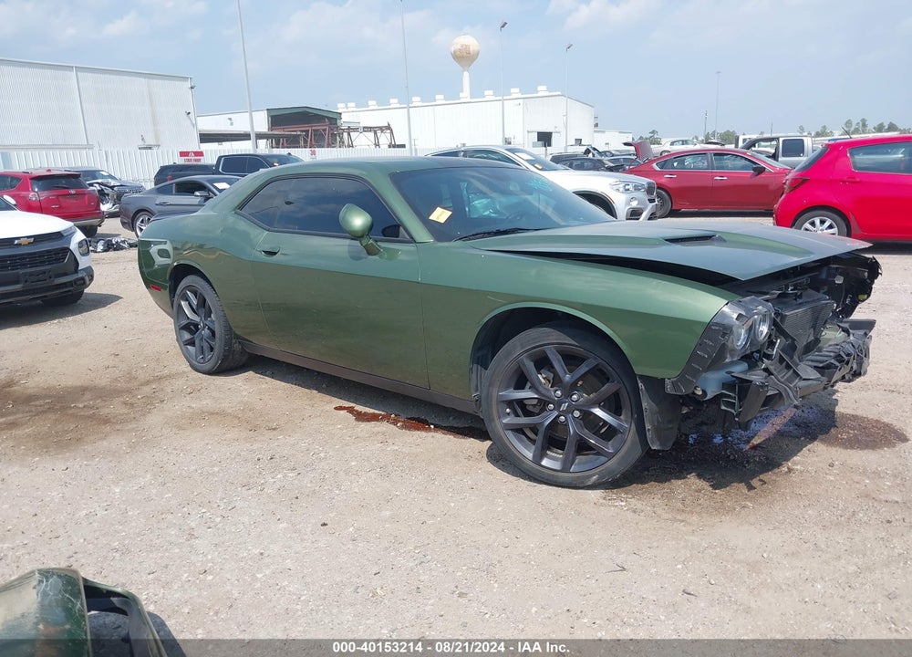 2022 DODGE CHALLENGER SXT VIN: 2C3CDZAG4NH207189
